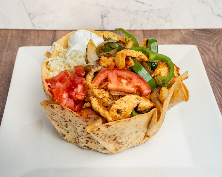Fajita Salad.