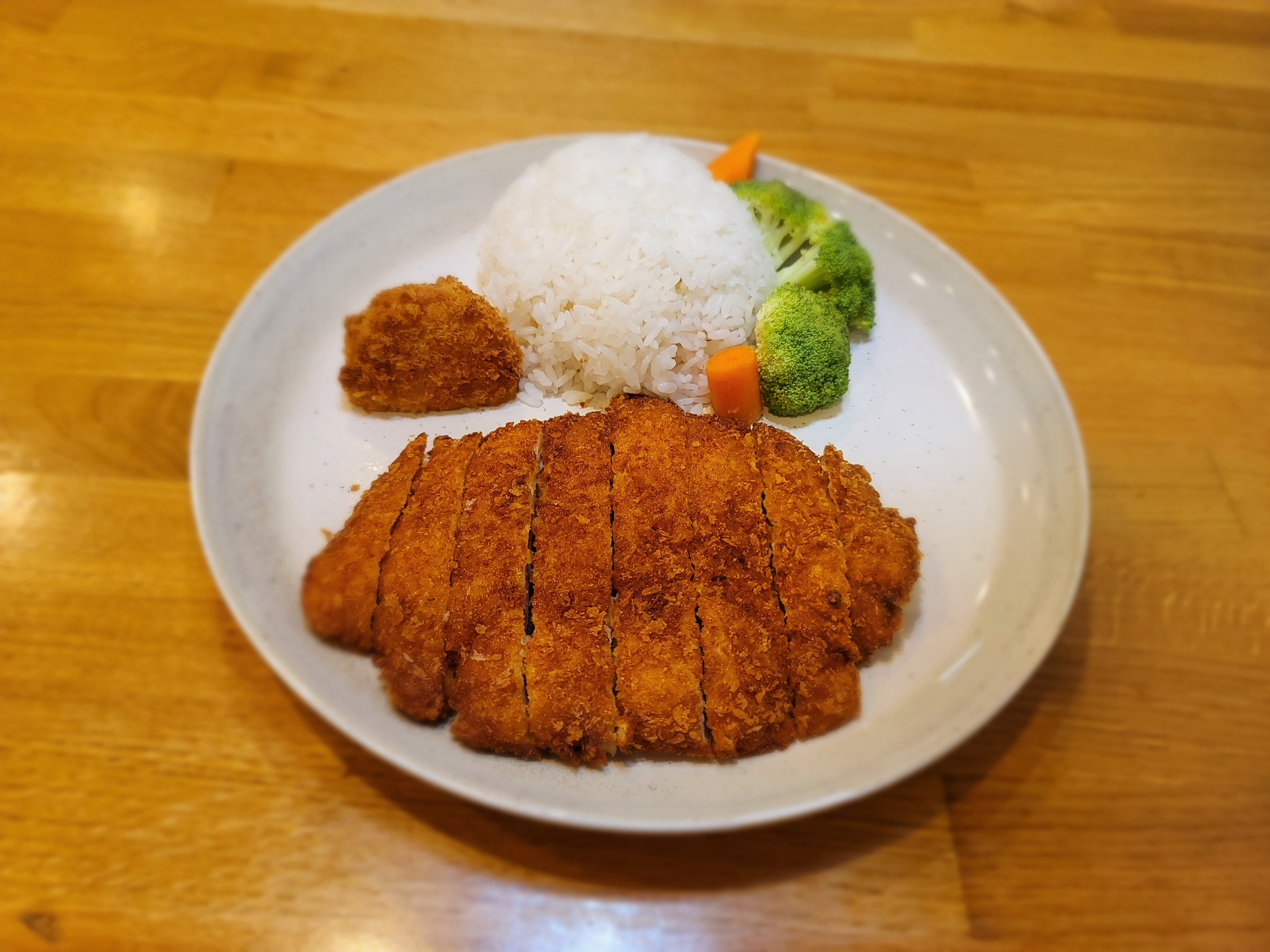 Panko Chicken Plate.