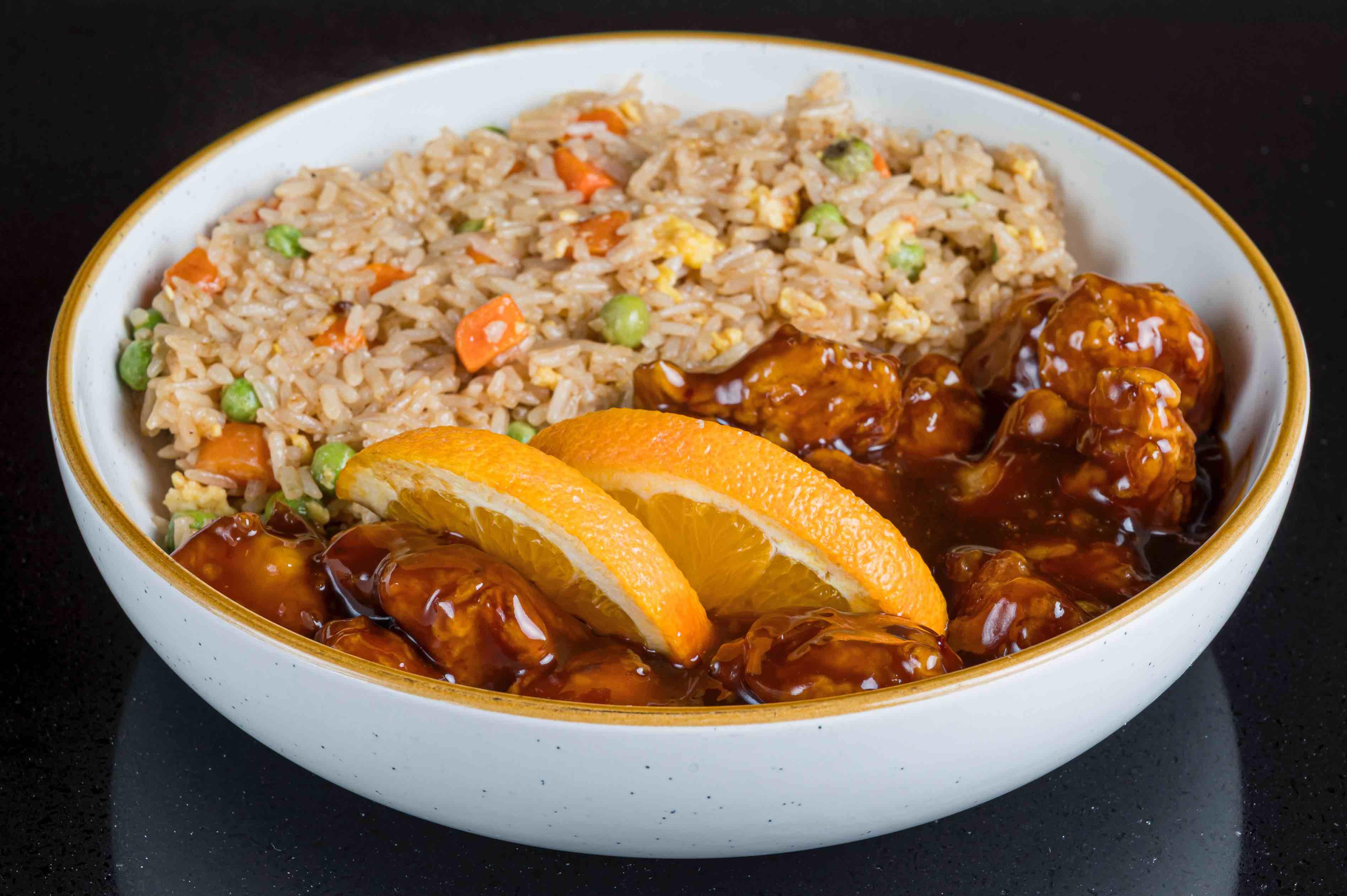 Orange Chicken.