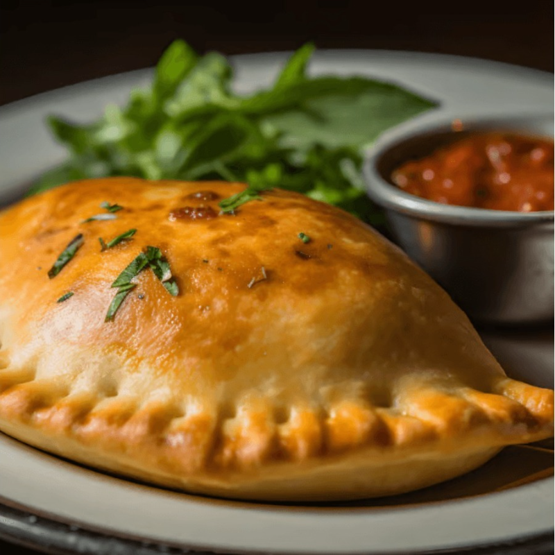 Coney Island Calzone.