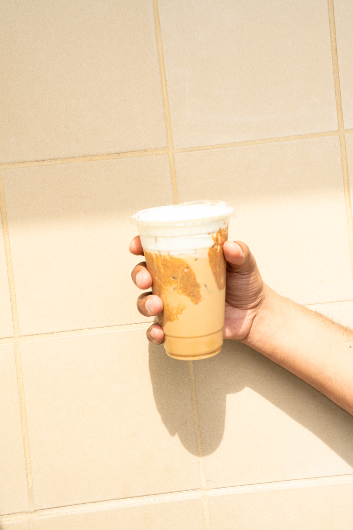 Banana Biscoff Latte.