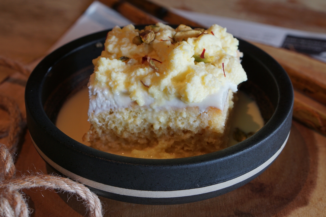 Rasmalai Tres Leches.