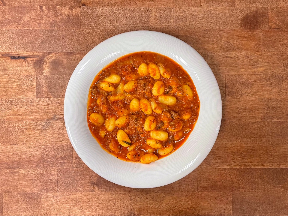 Gnocchi Bolognese.