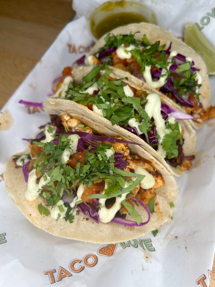(3) Cauliflower Taco.