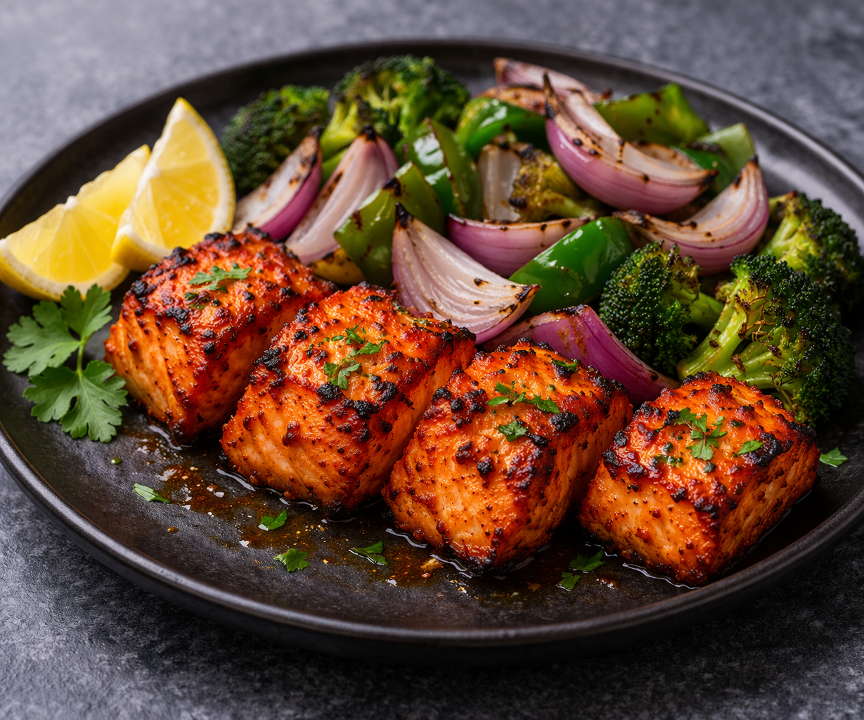 Smokey Salmon Tikka.