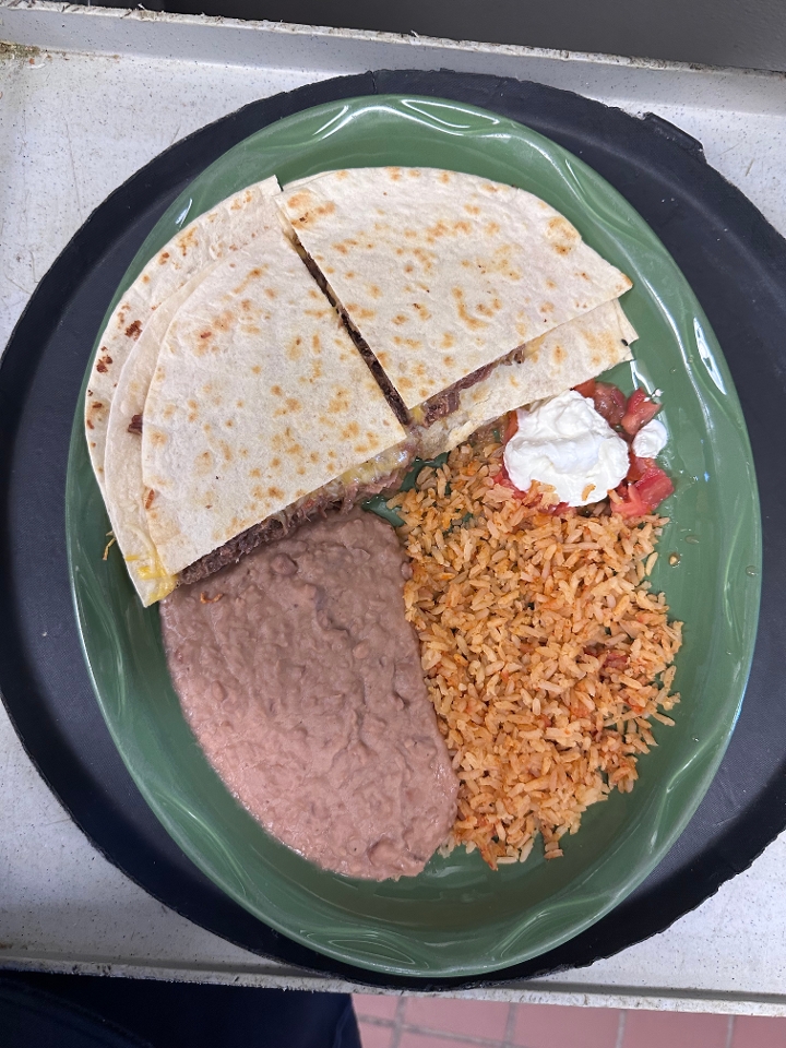 Chicken Quesadilla.