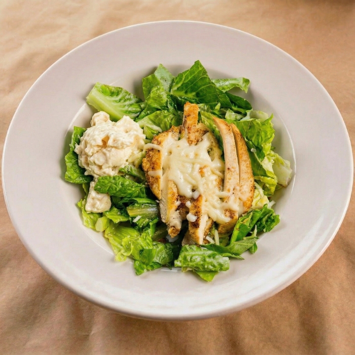 Grilled Chicken Caesar.