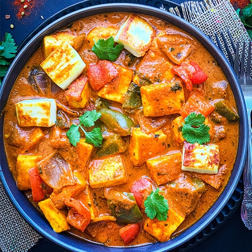 Paneer Tikka Masala.