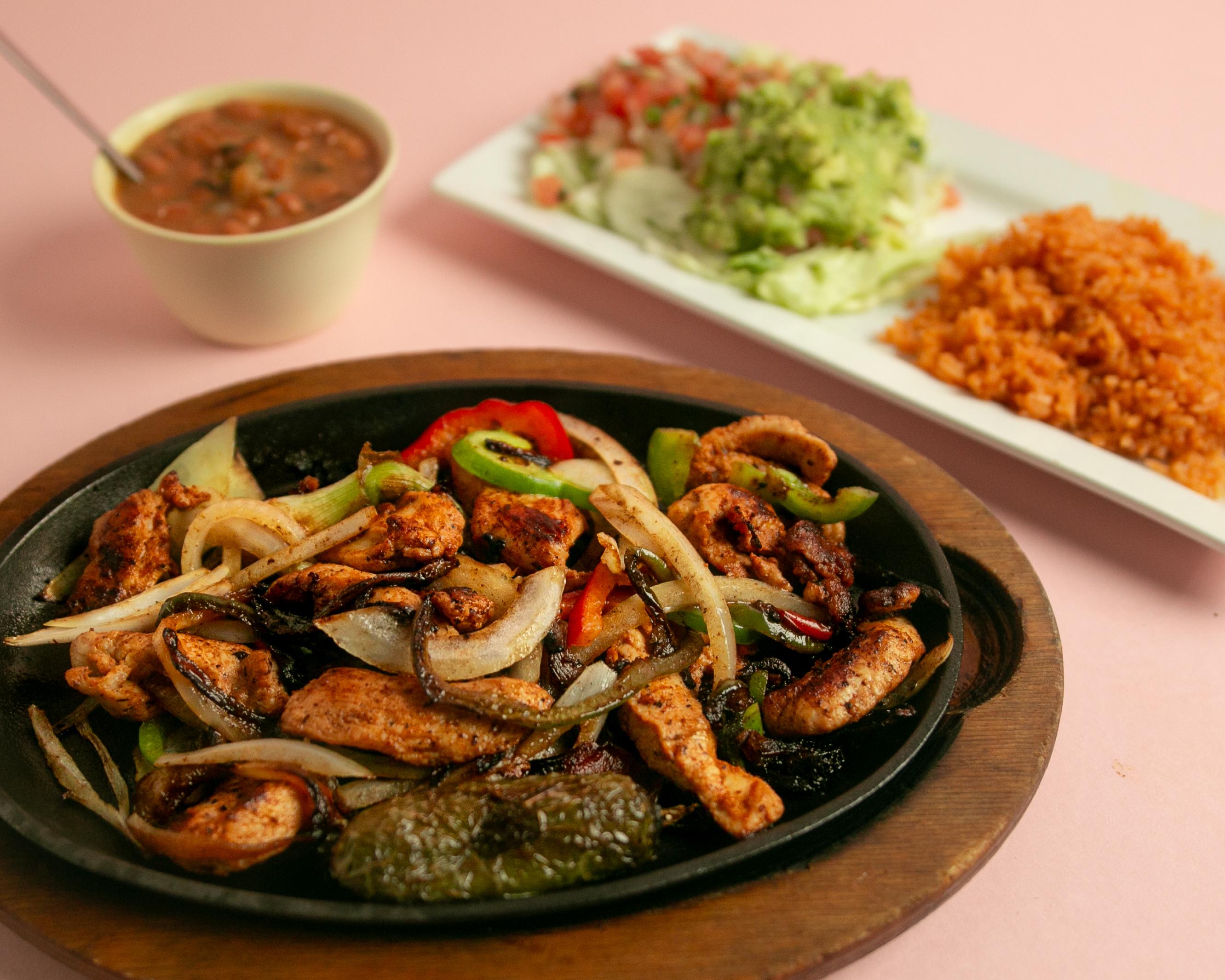 Chicken Fajitas.