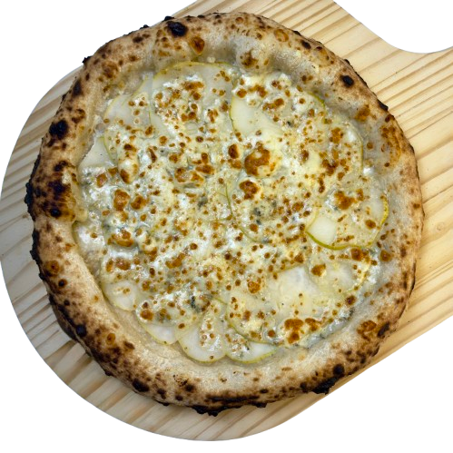 Pear & Gorgonzola Cheese.