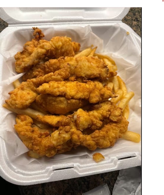 Chicken Fingers Dinner.