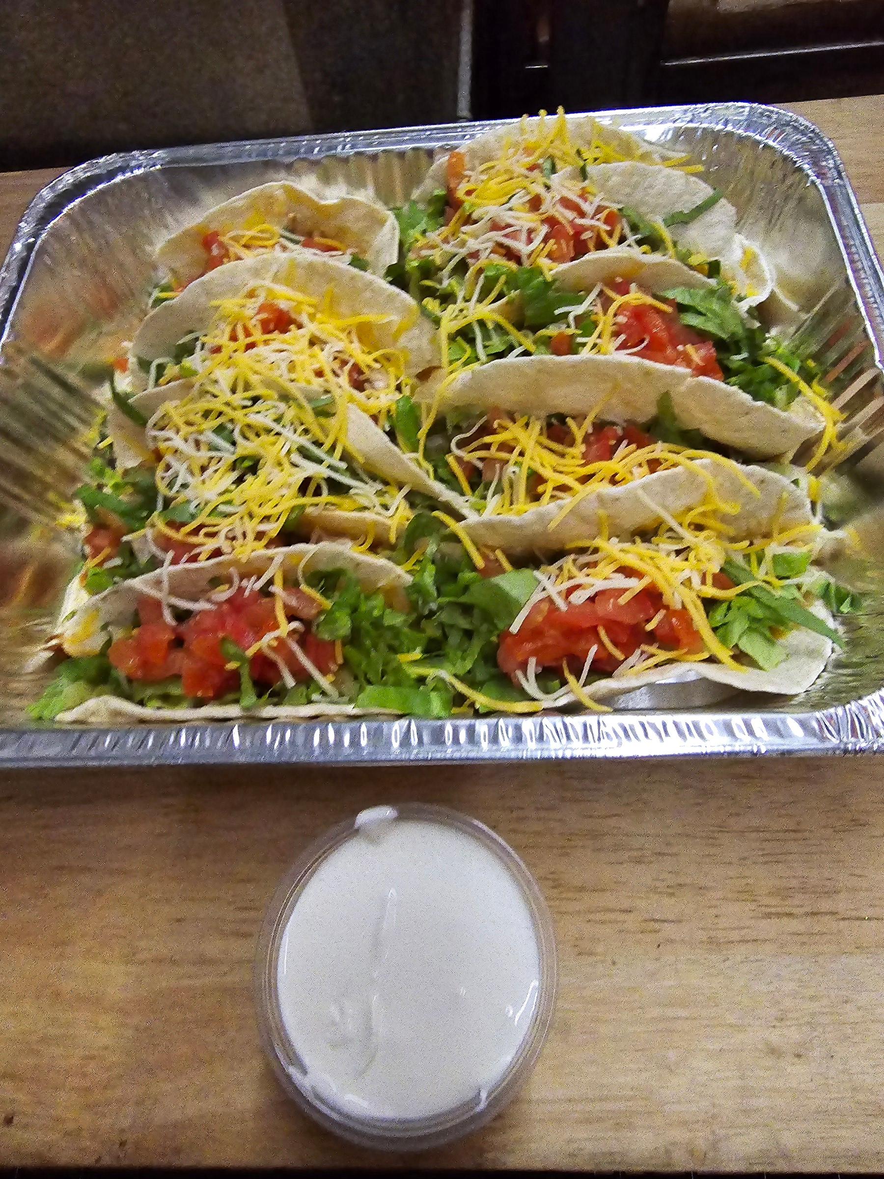 Soft Chicken Taco Box.