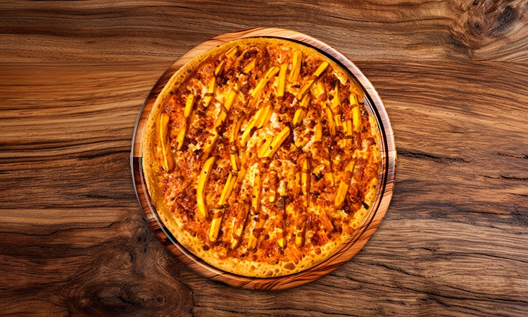 Small Chourico Chips Pizza 10(Greek Style).