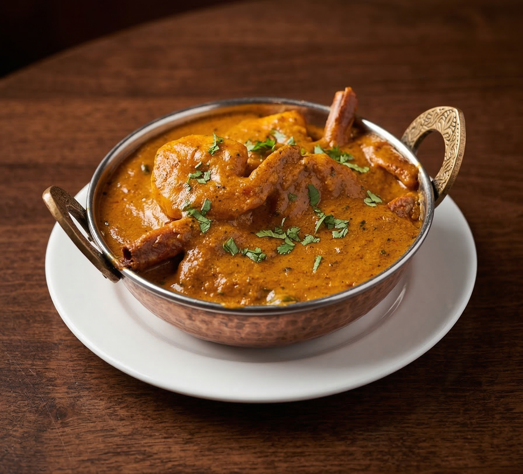 Shrimp Tikka Masala.