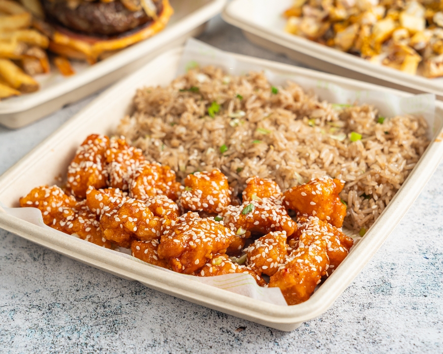Sesame Chicken.