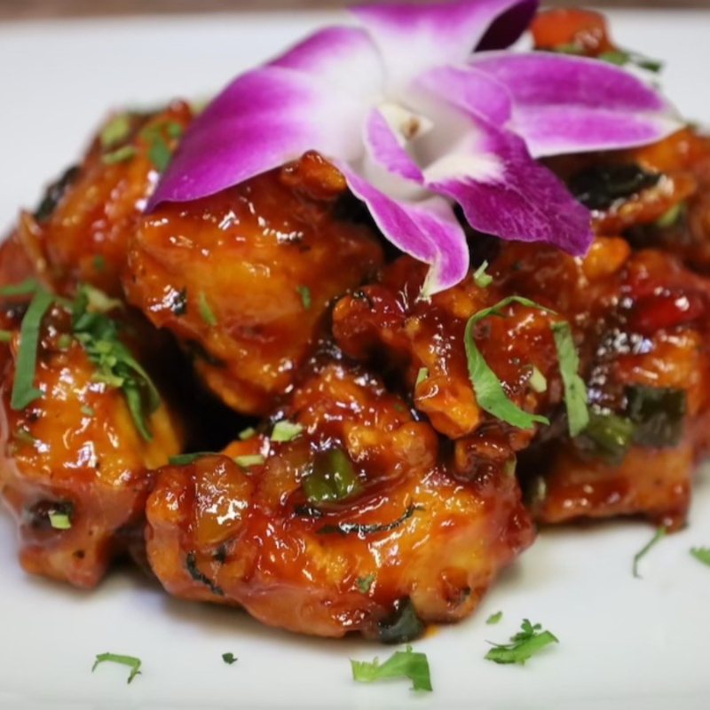 Honey Chili Cauliflower.