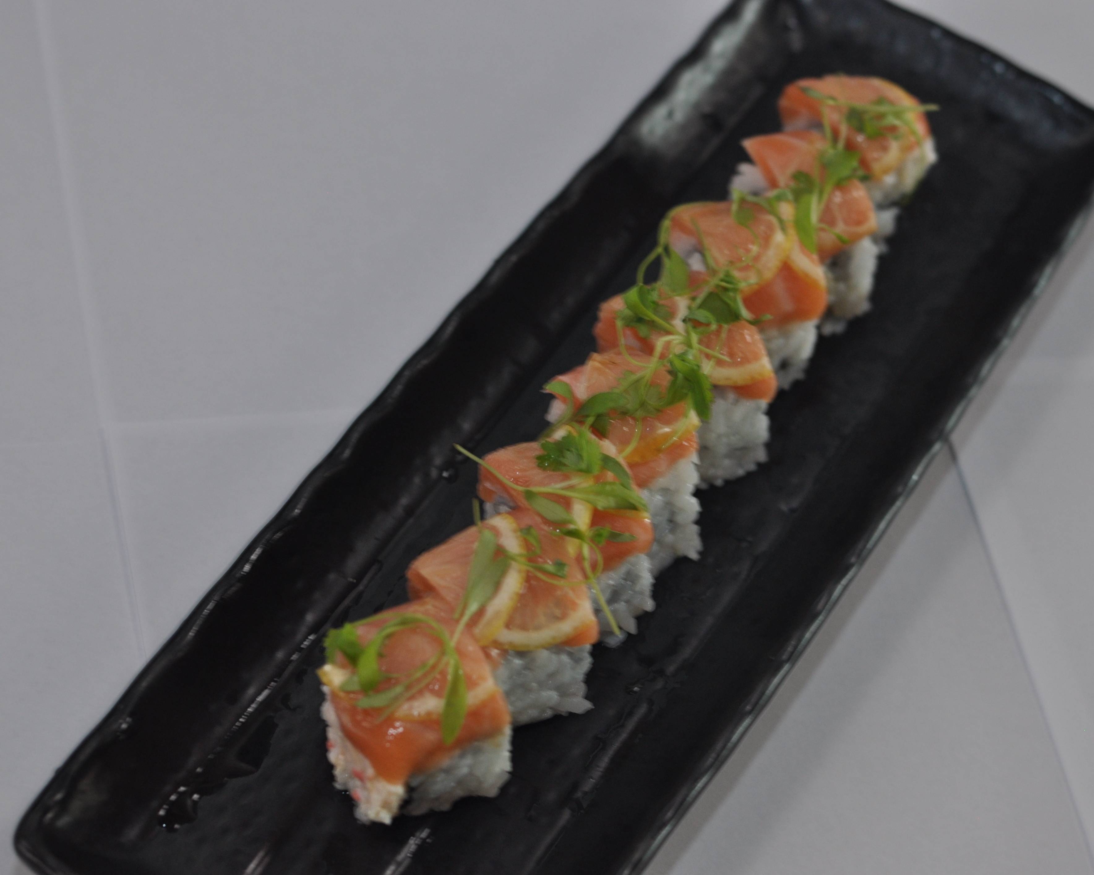 Salmon Lemon Roll.
