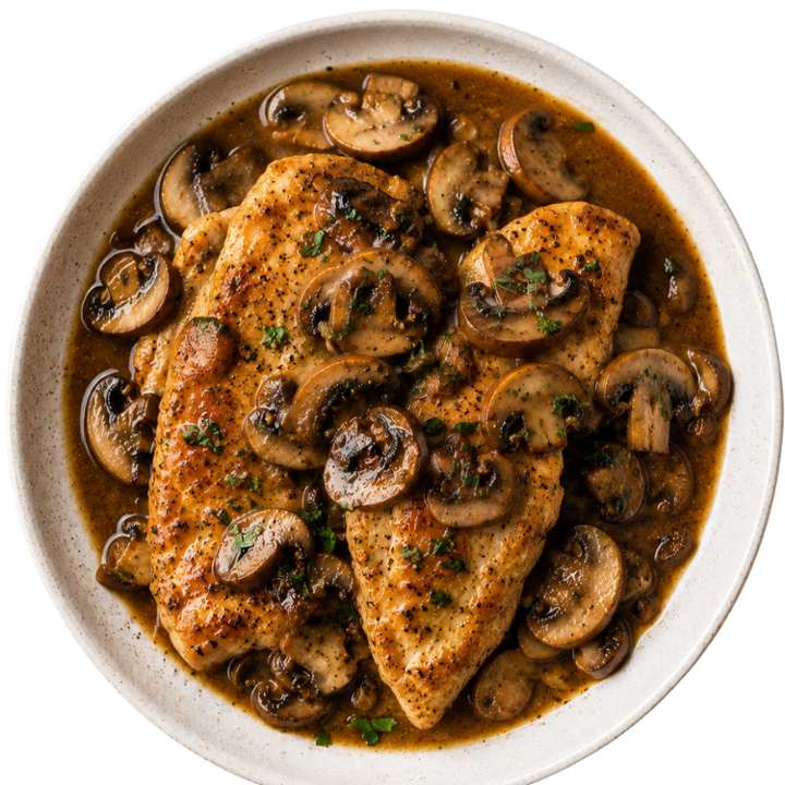 Chicken Marsala.