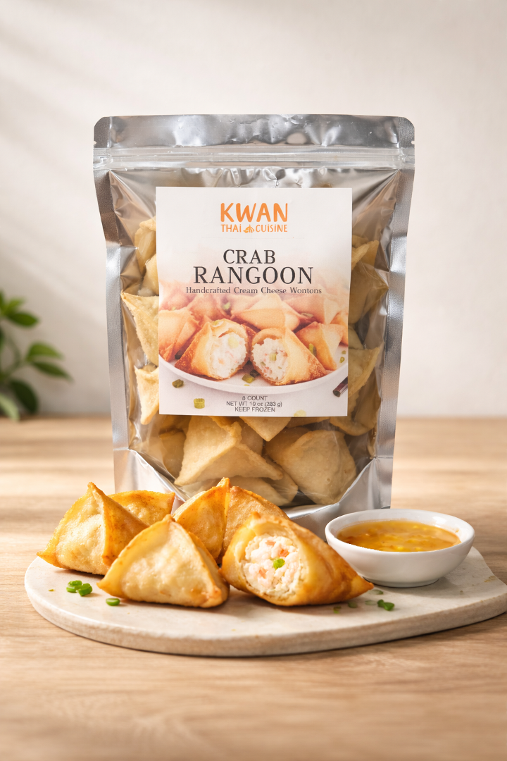 Kwan's Crab Rangoon - 8 Count (Frozen).