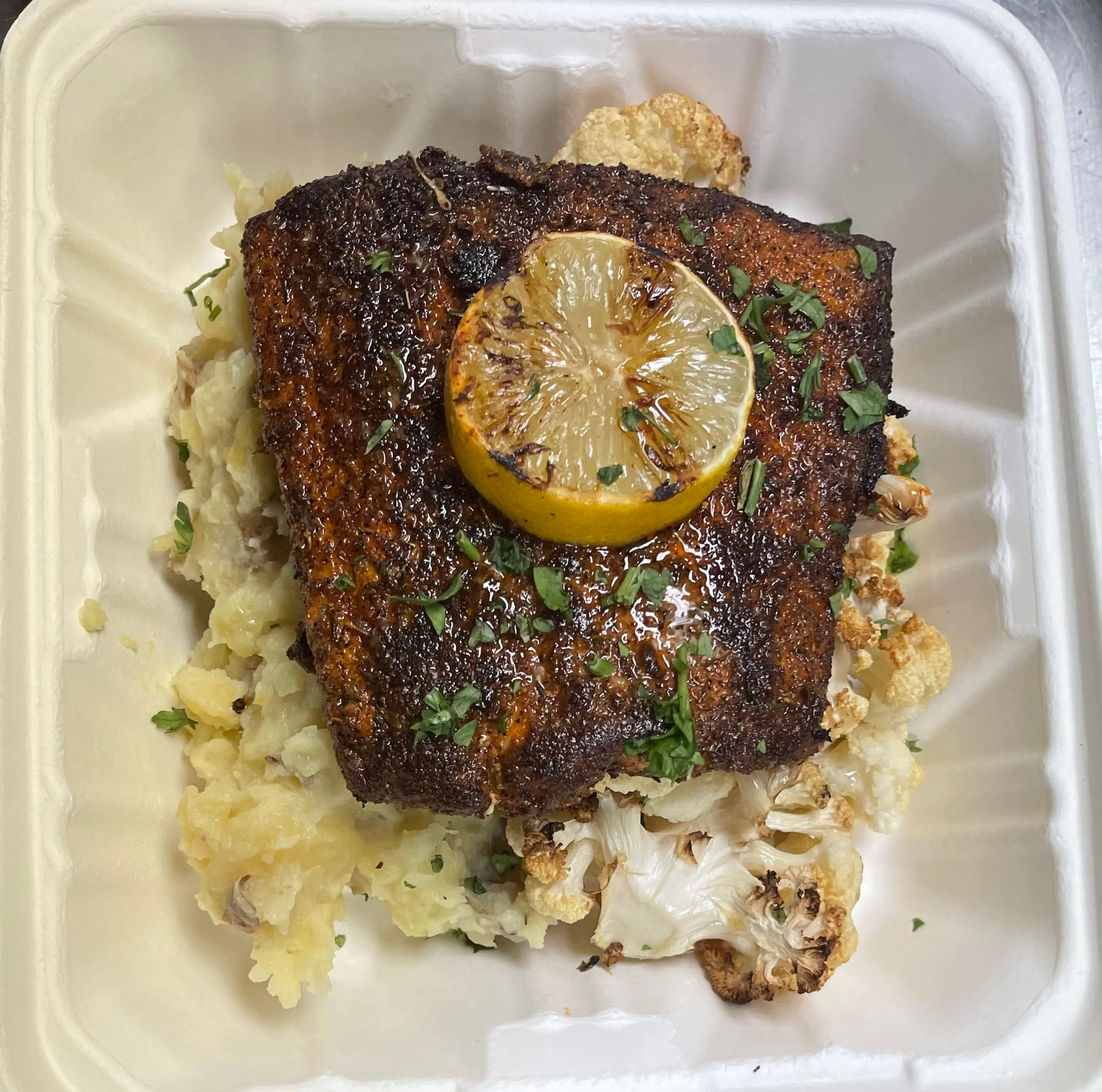 Blackened Salmon (GF).