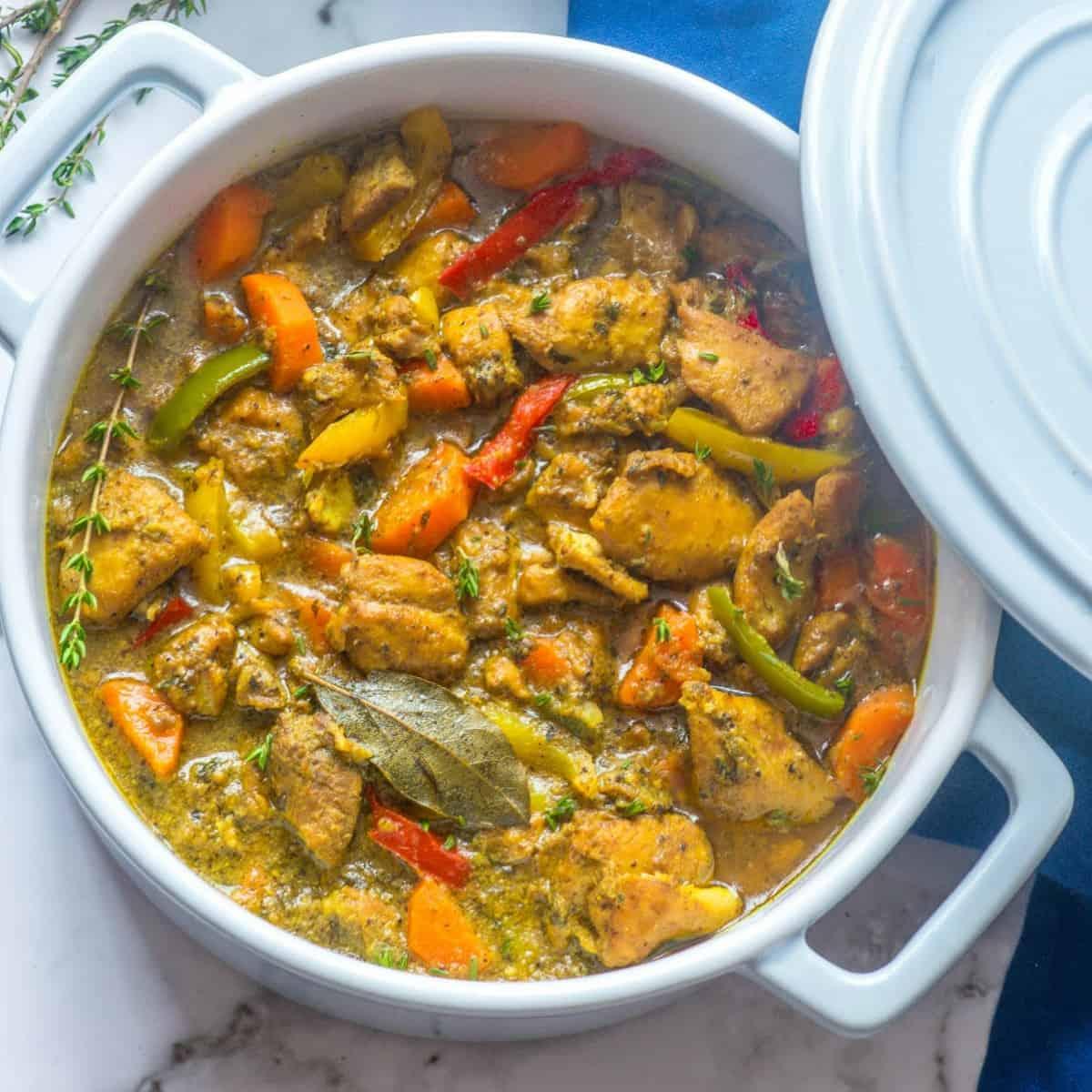 Curry Chicken Bowl.