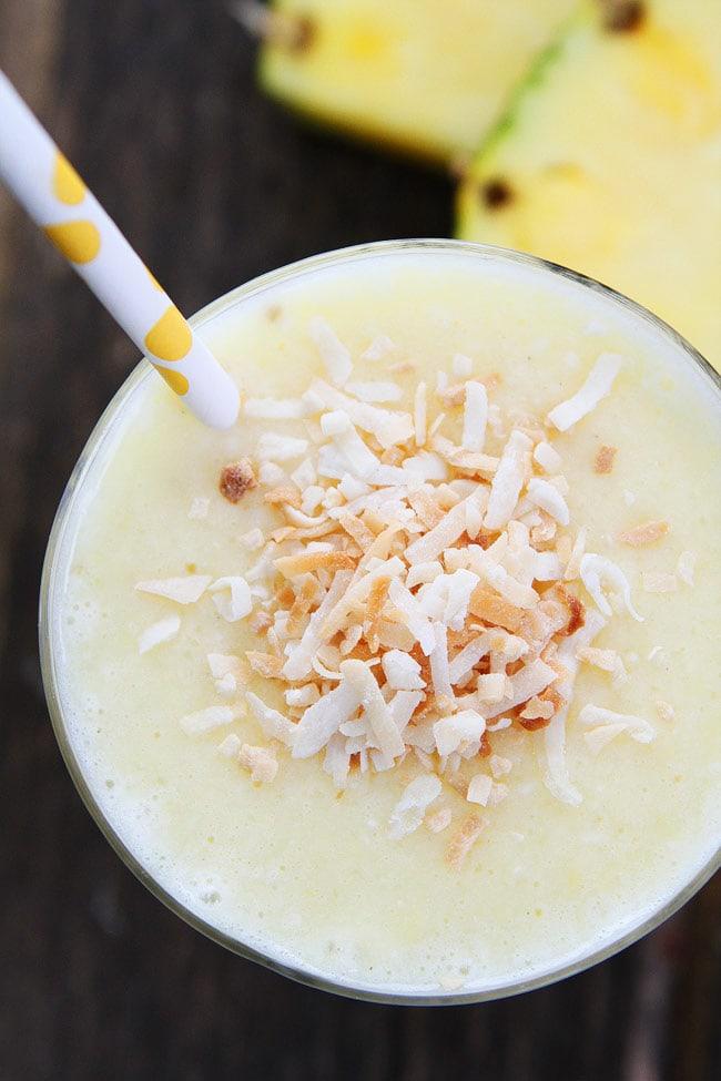 Coconut Pineapple Smoothy.