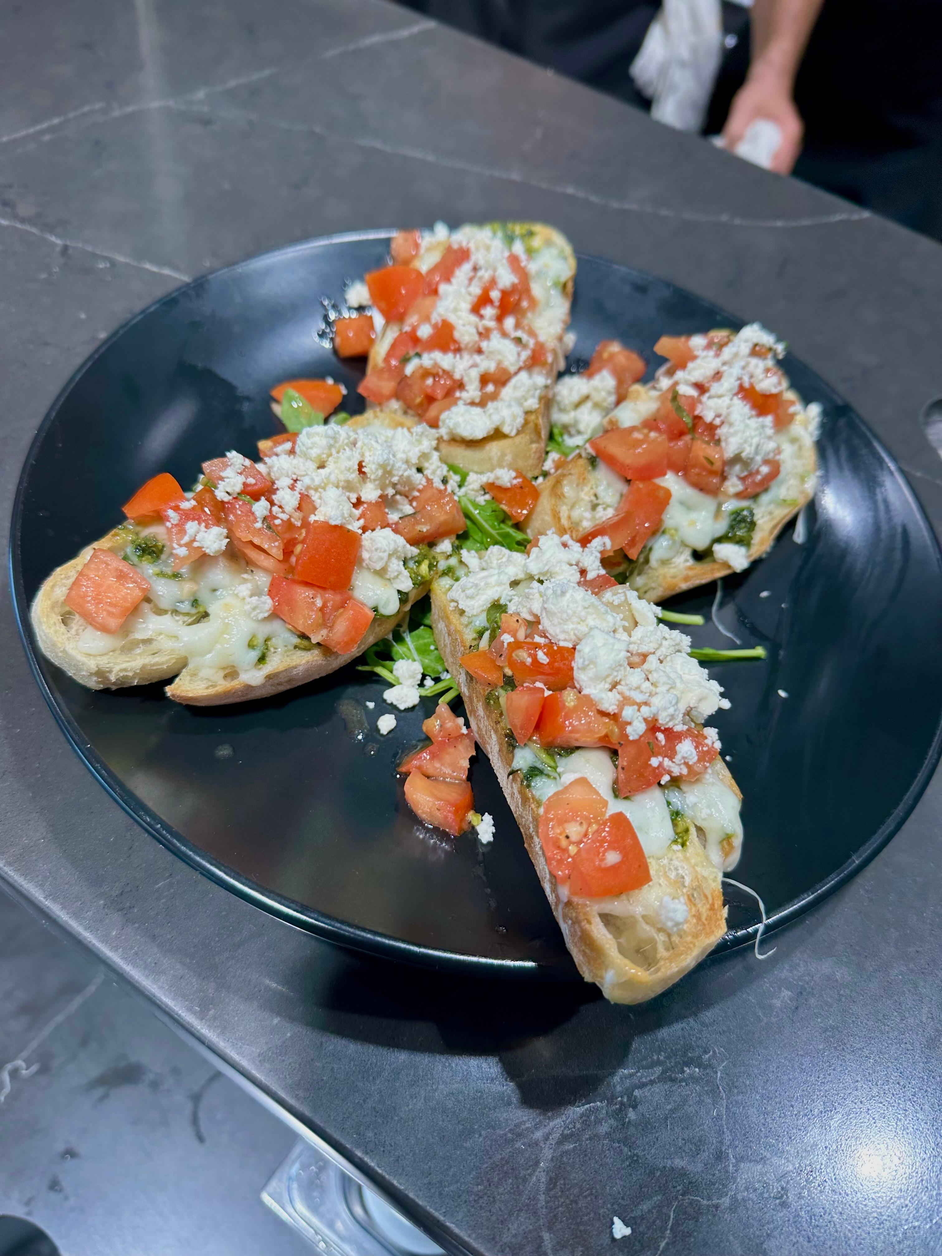Bruschetta.