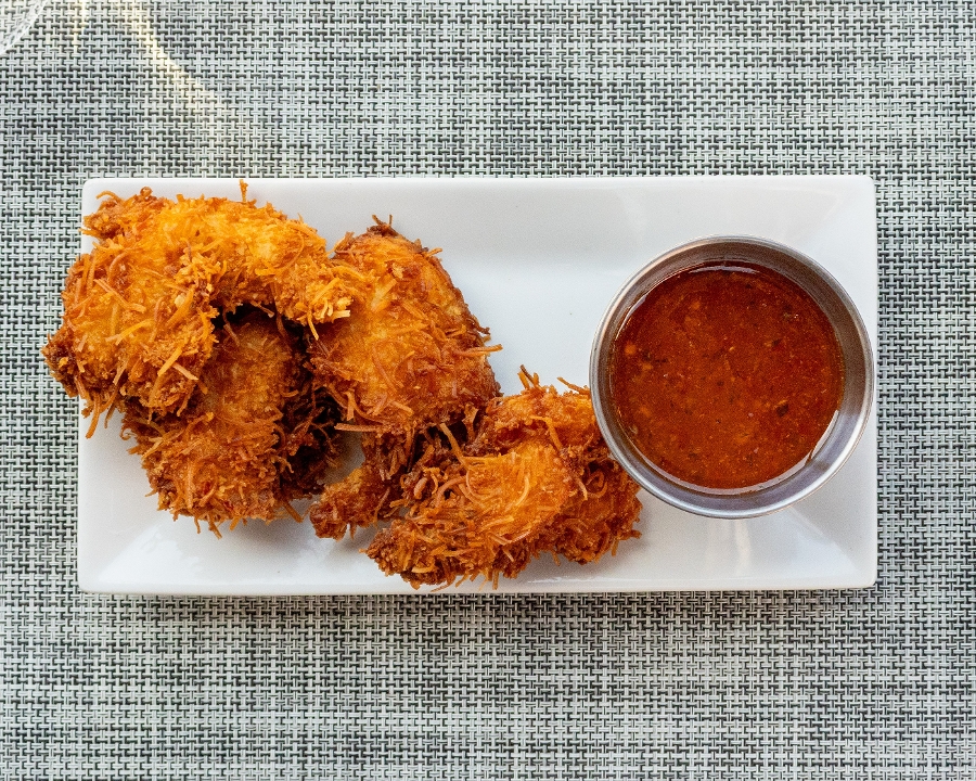 Crispy Coconut Shrimp.