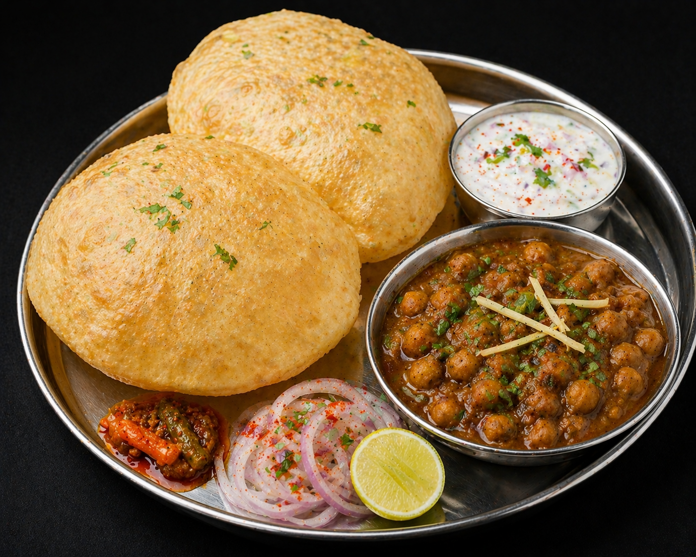 Chole Bhature.