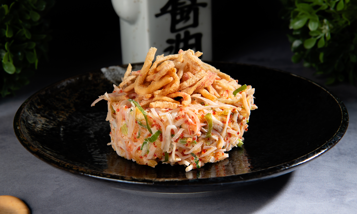 Crispy Krab salad.