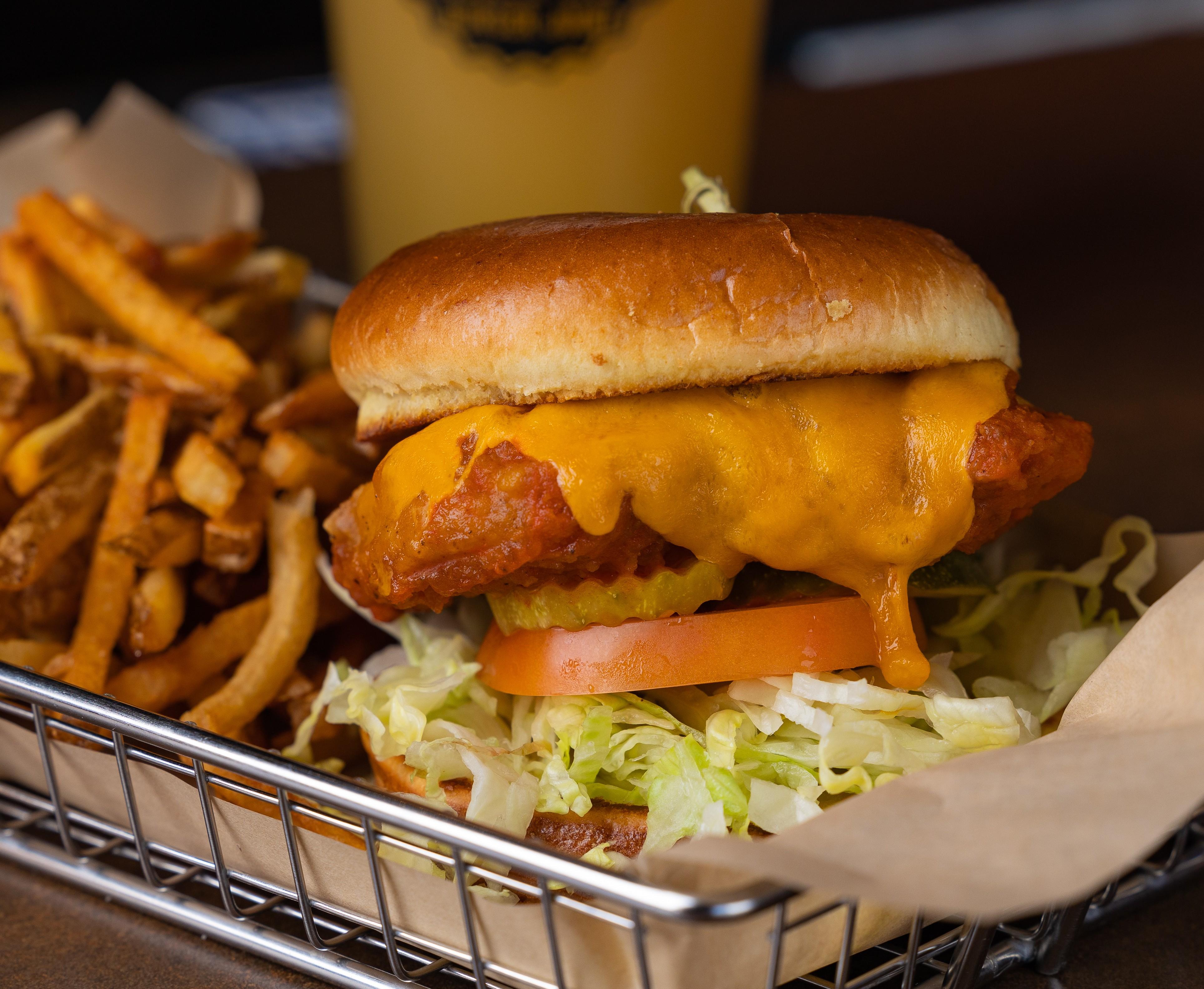 Fried Chicken Sammy.