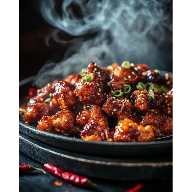 Chicken Manchurian.