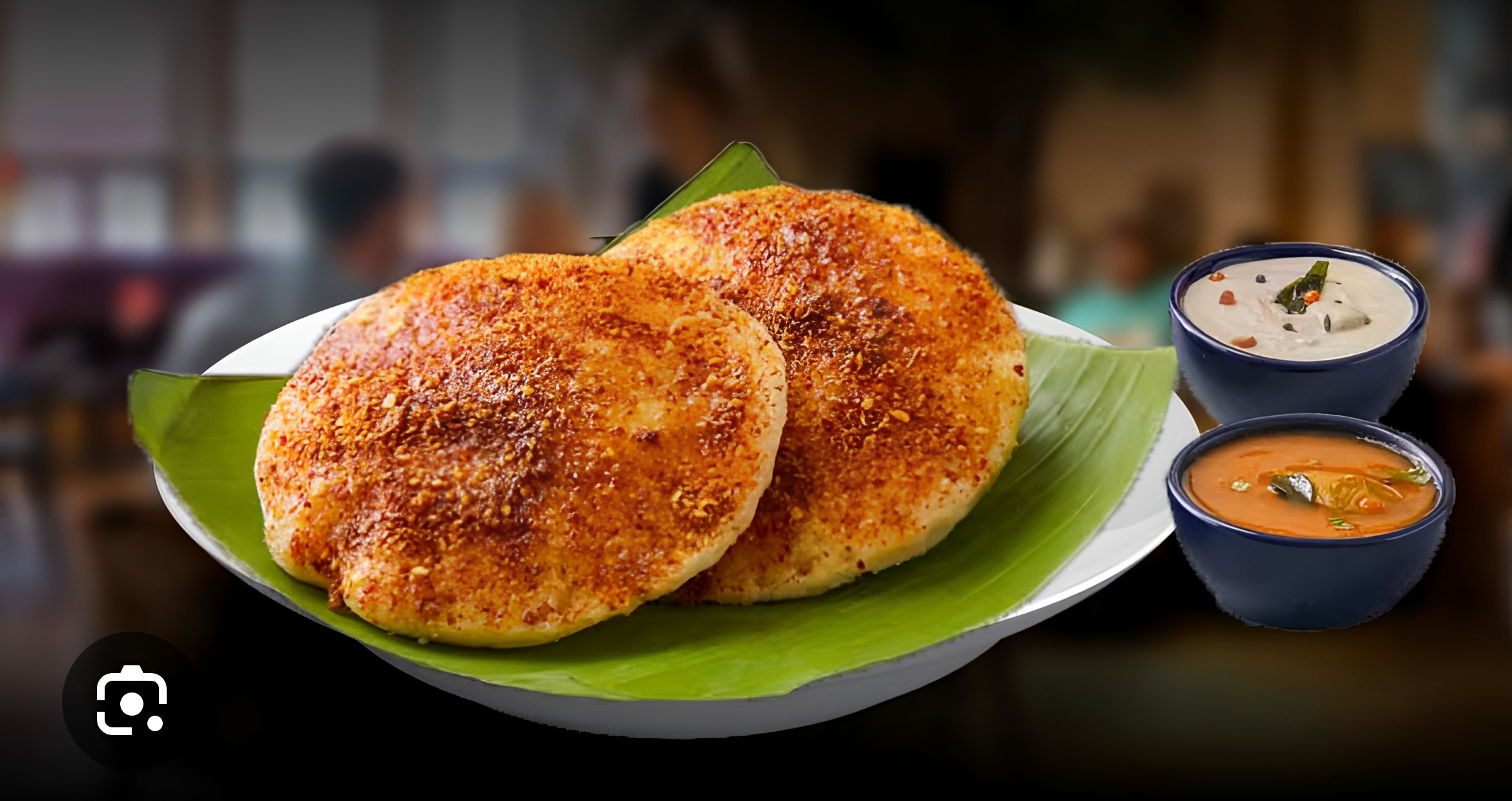 Ghee Podi Idly (2 pcs).