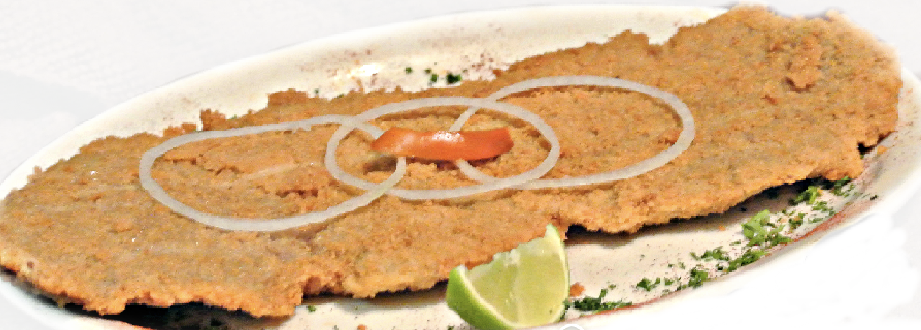 Breaded Pork.