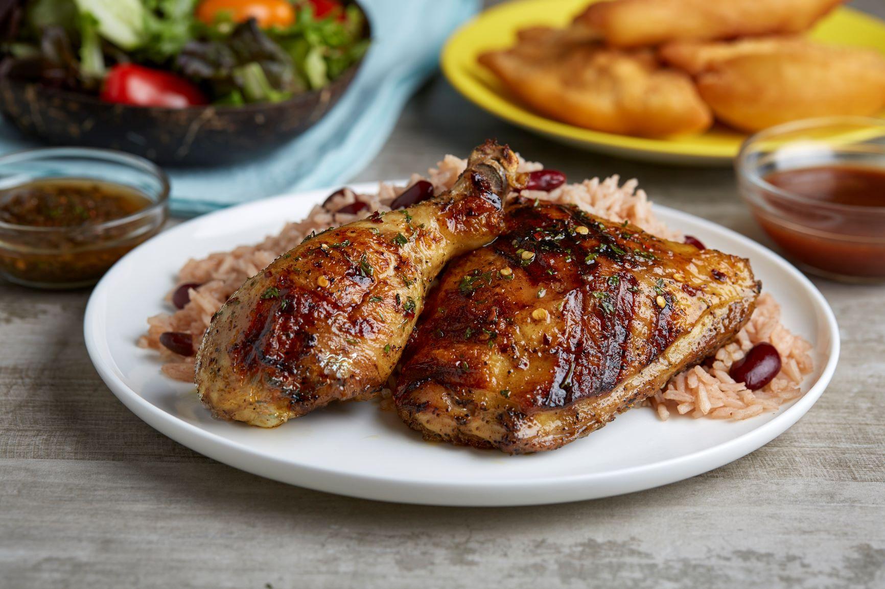 Jerk Chicken - Lunch Sp - Dark Meat Only.