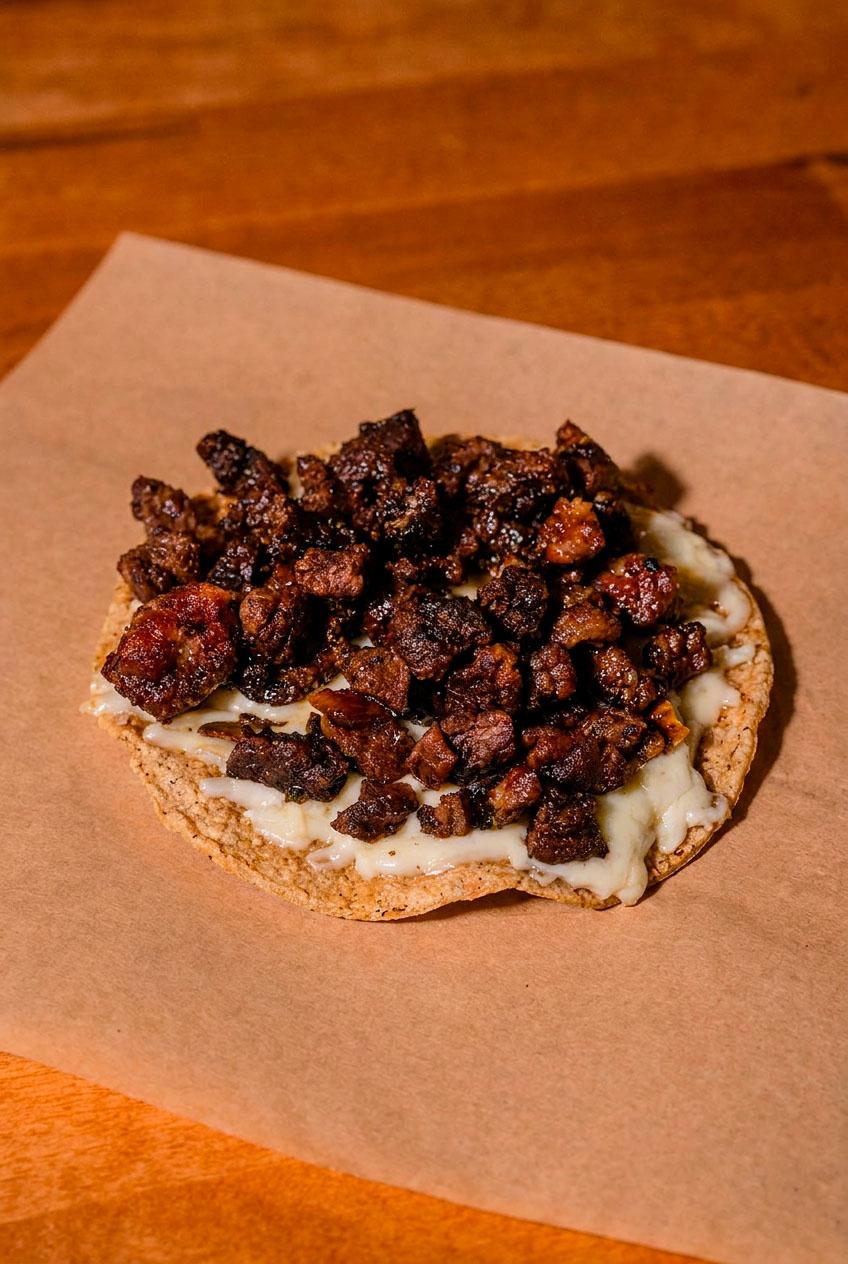 Chicharron Tostada.