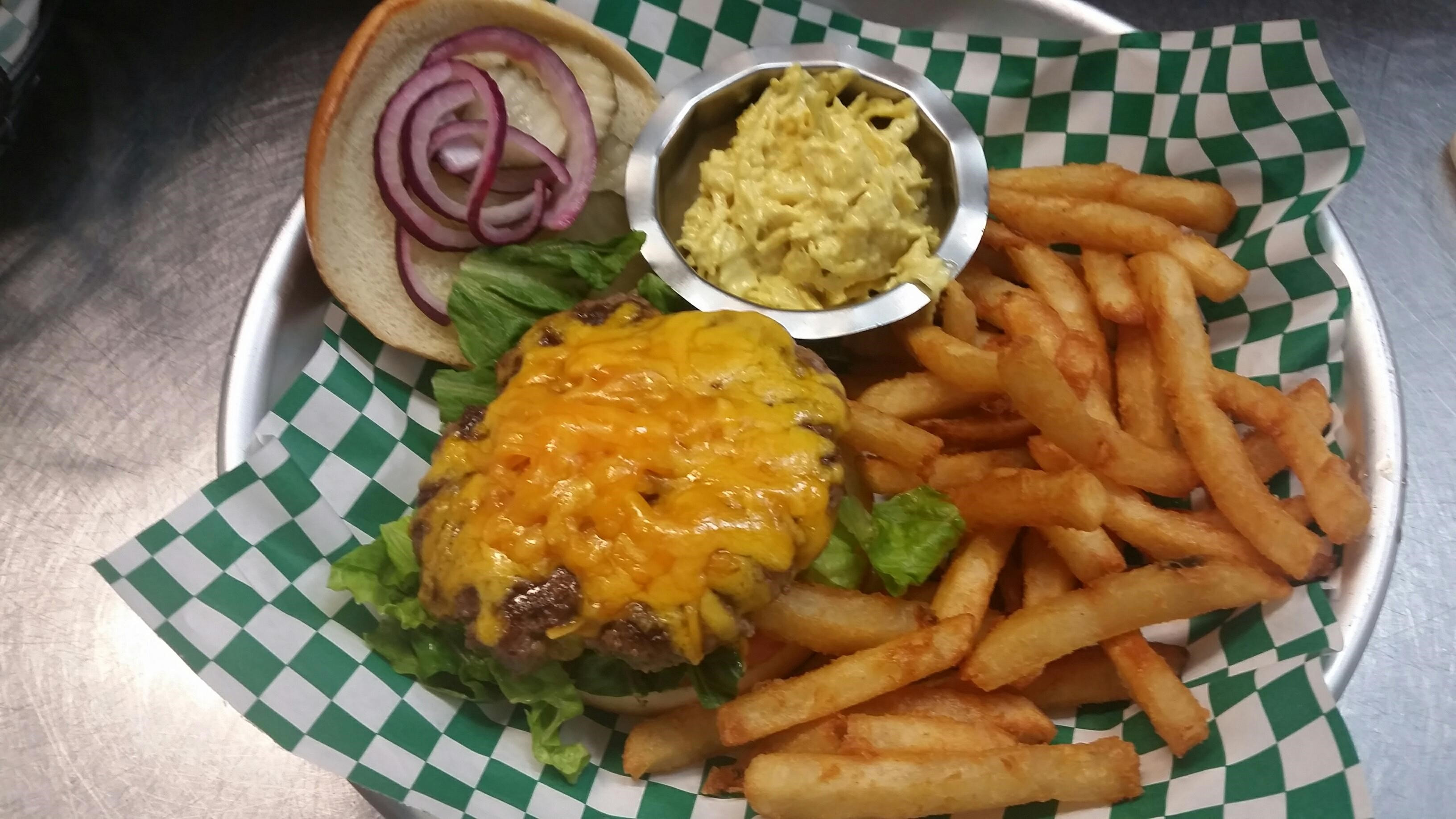THE McGEEZER OLD FASHION BURGER.
