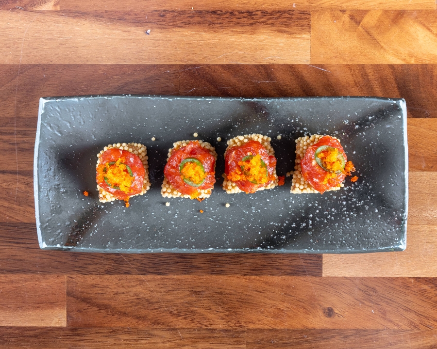 Spicy Tuna Crispy Rice Pop.