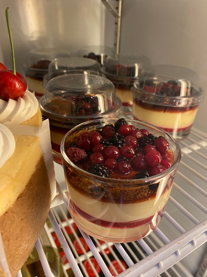 Wild berry Creme Brûlée’s.