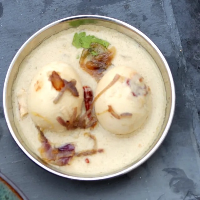 Atithi's Egg Korma.