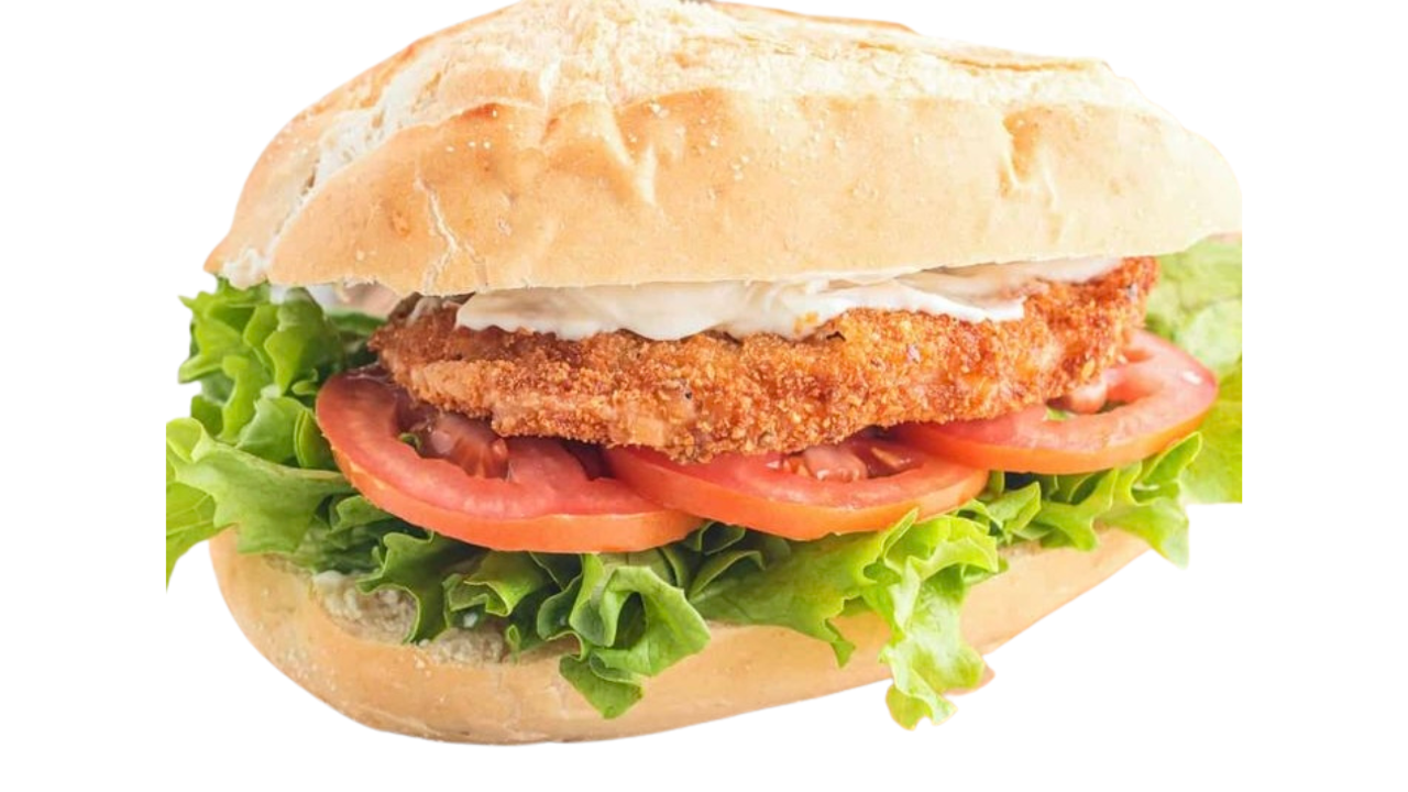 Breaded Chicken Sandwich.