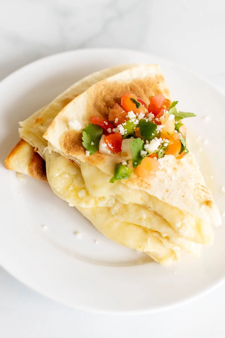 Cheese Quesadilla.