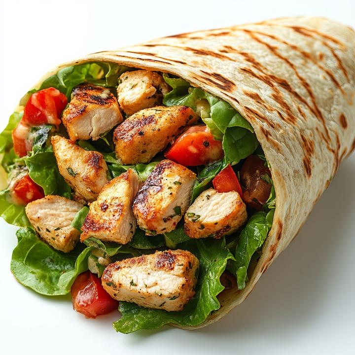 Chicken Kabob Wrap.