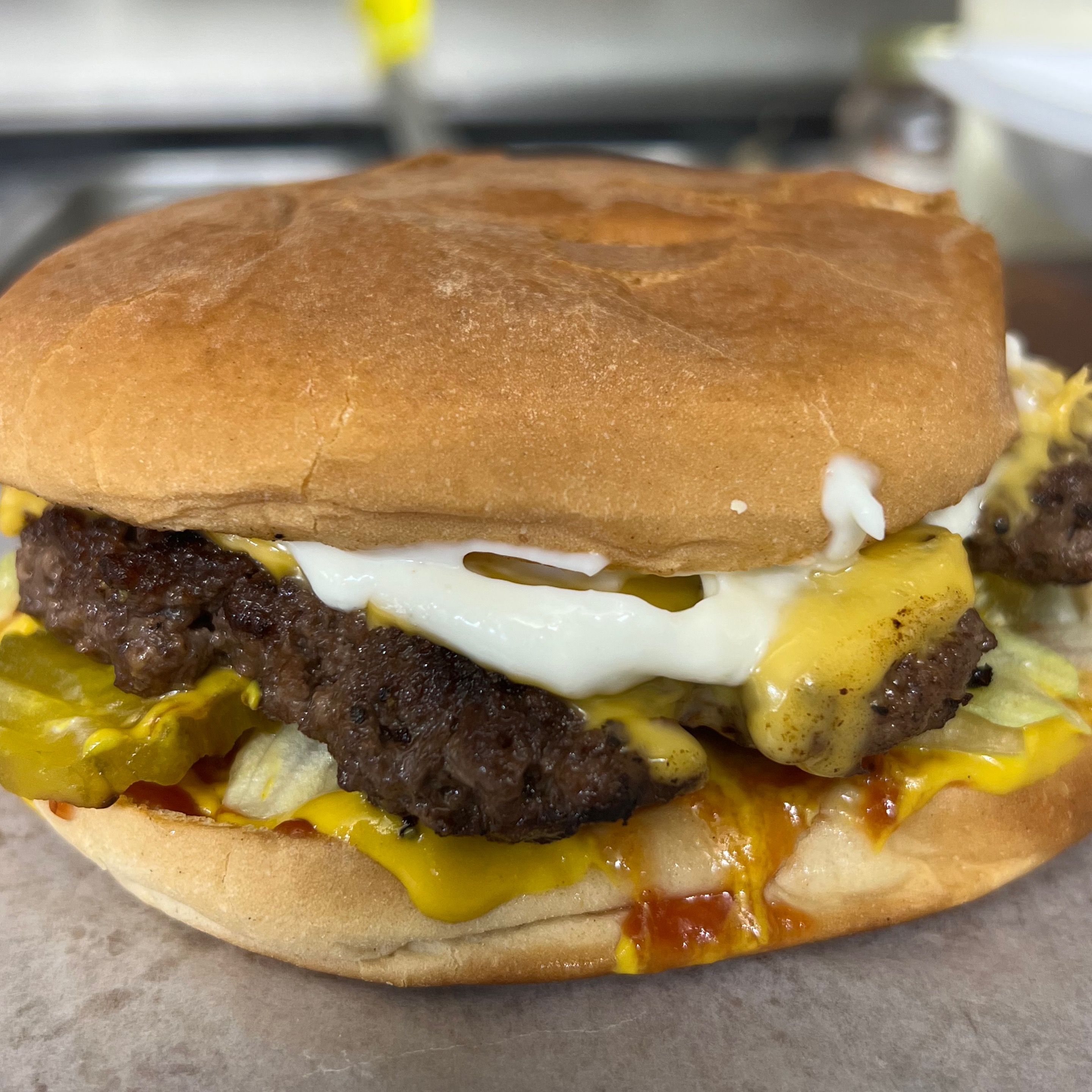 Classic Cheeseburger.