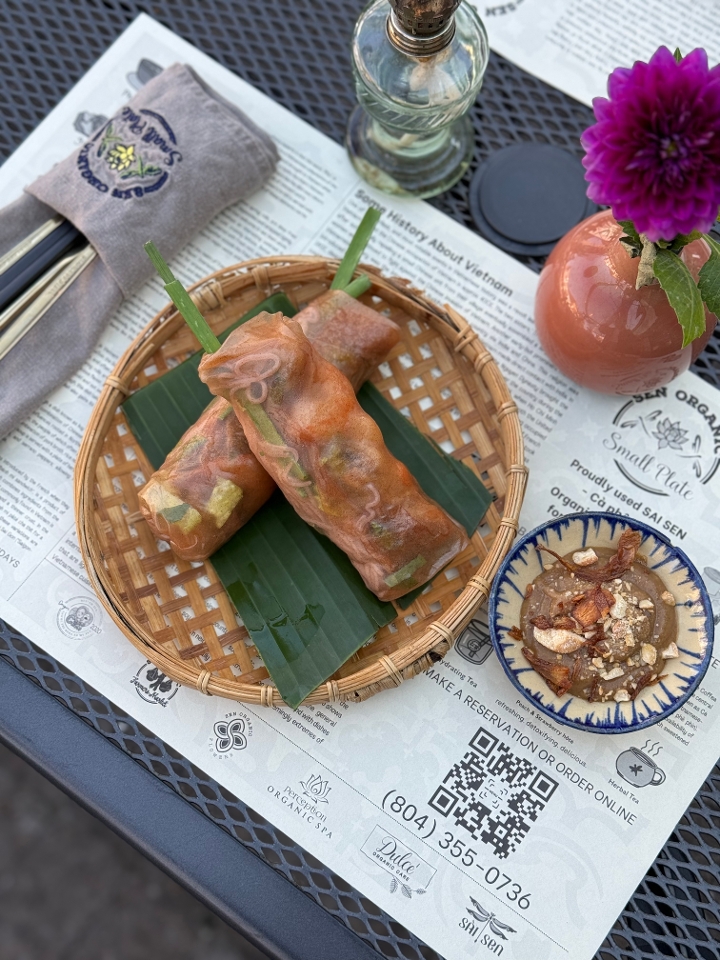 Grilled Mushroom Roll.