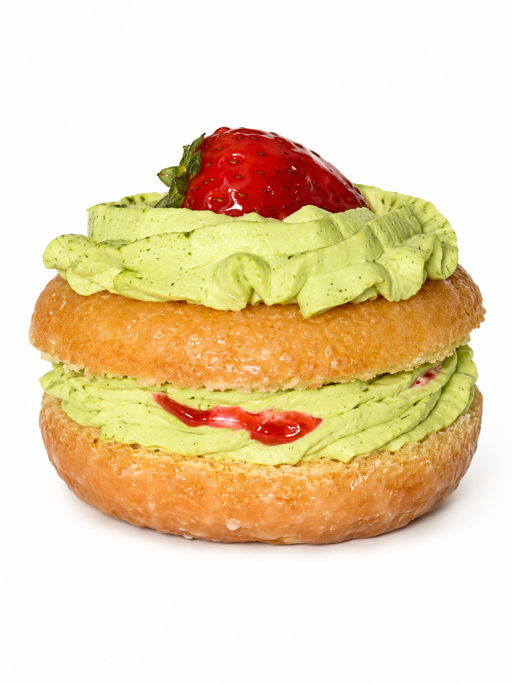 Strawberry Matcha.