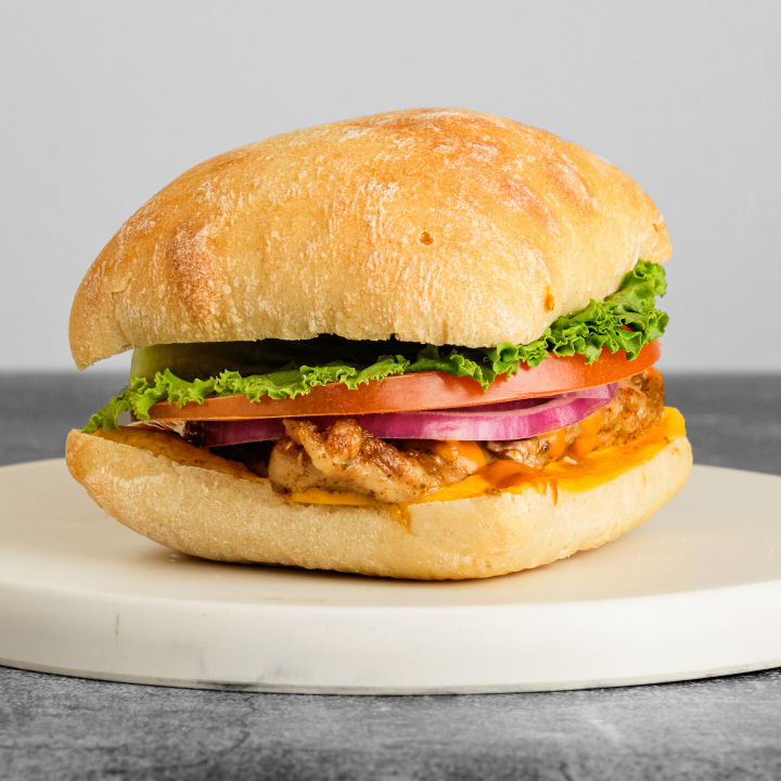Chicken Suya Sandwich.