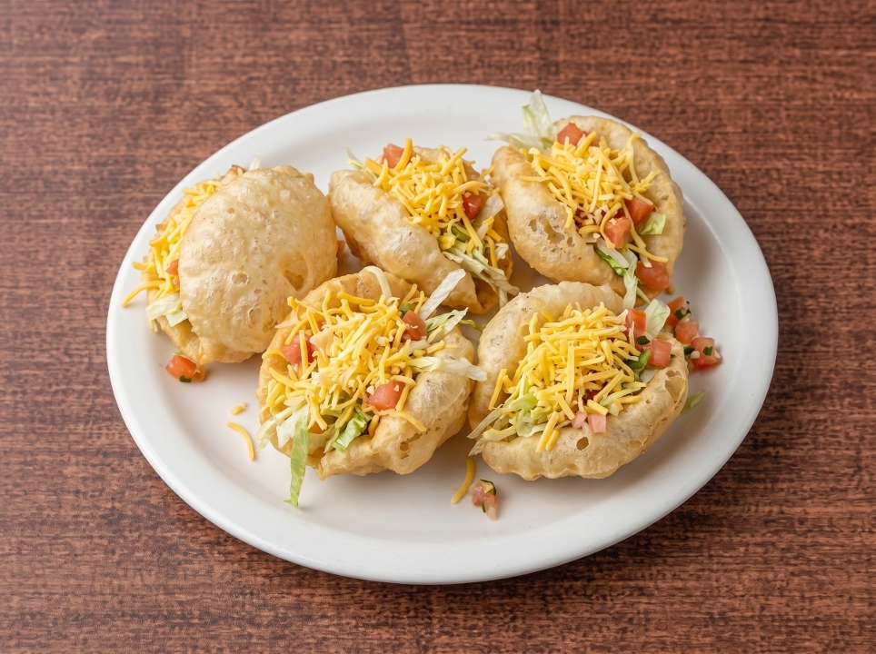 Beef puffy taco.