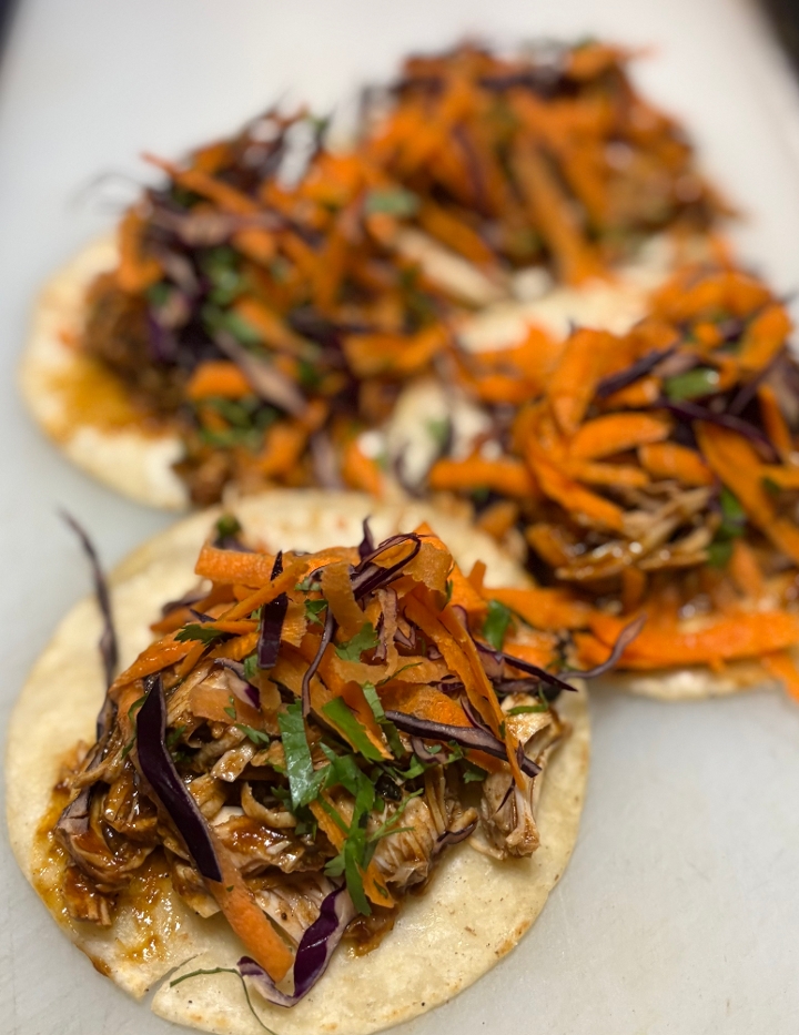 Chicken Mole Tacos.
