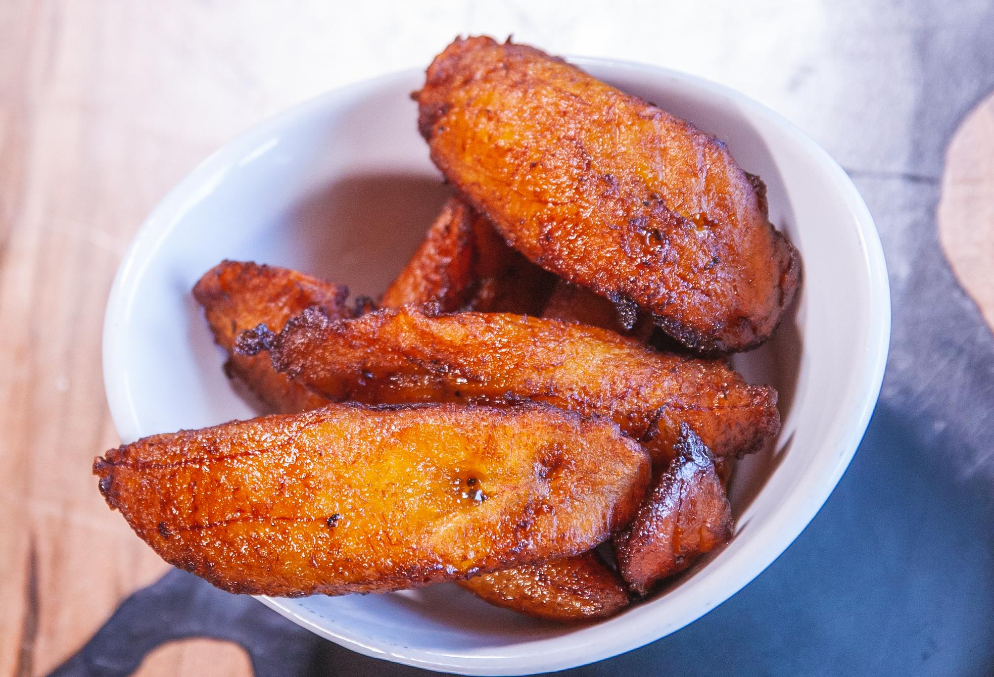 Fried Sweet Plantains.